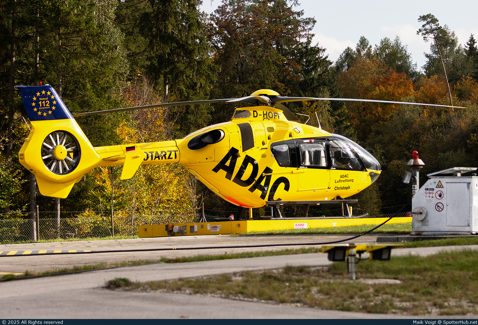 Photo of D-HOFF - Eurocopter EC135 P2 operated by ADAC Luftrettung