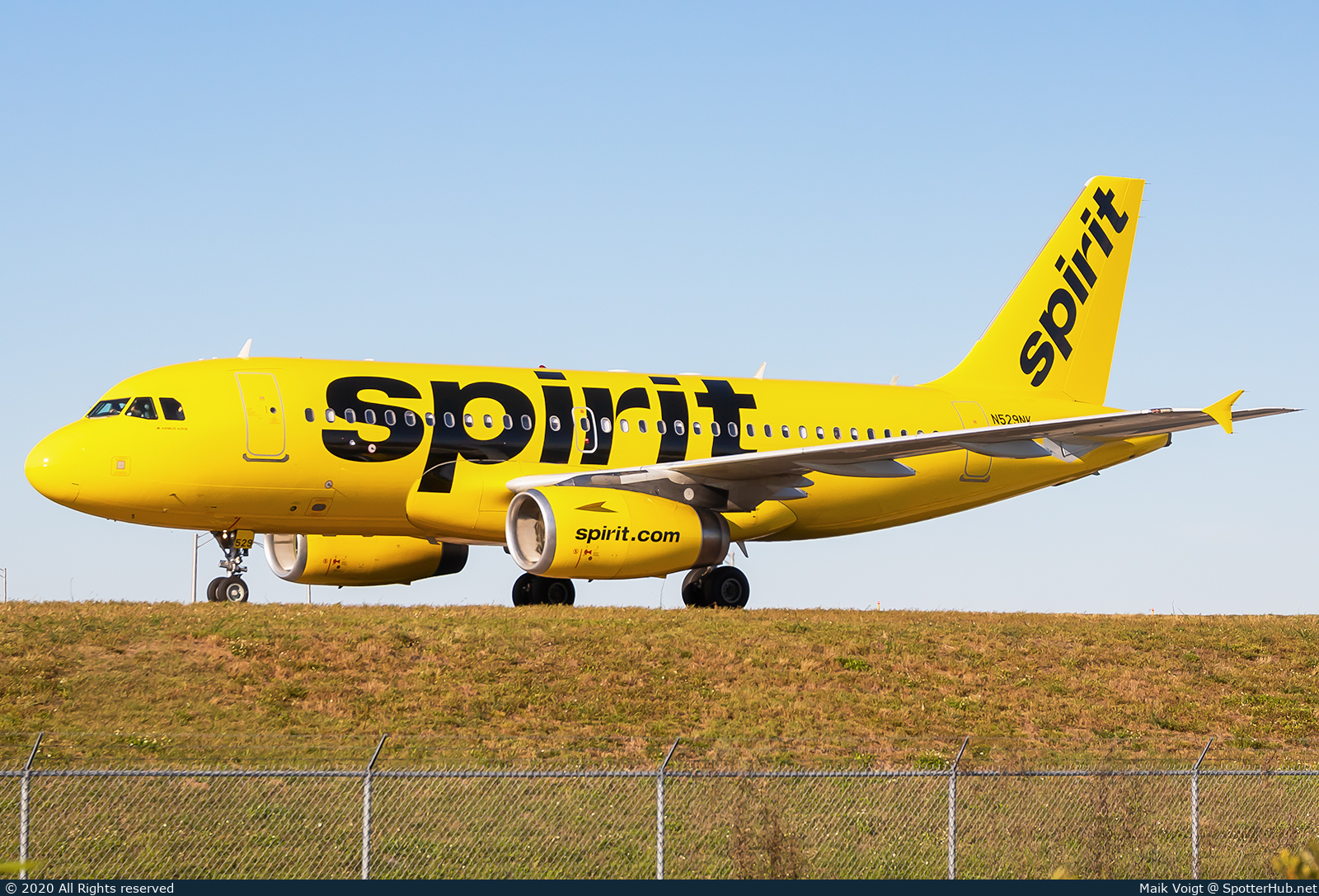 Photo of N529NK - Airbus A319-132 operated by Spirit Airlines