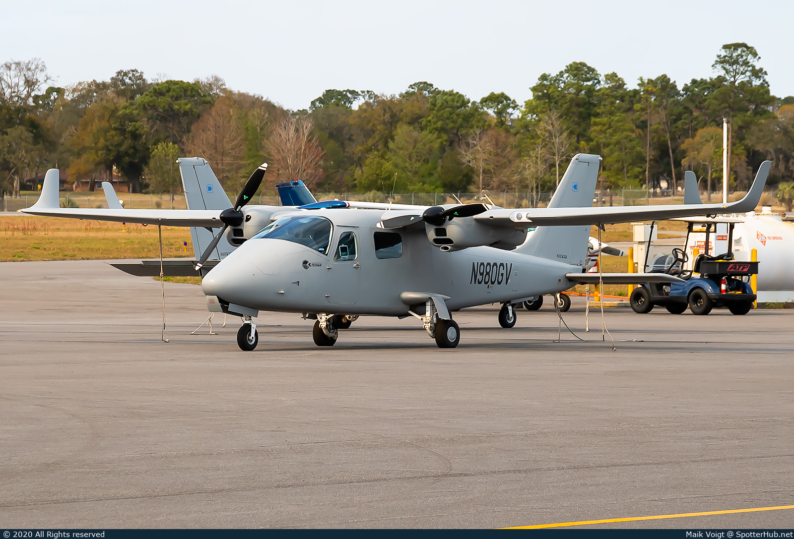 Photo of N980GV - Tecnam P2006T operated by GV Air