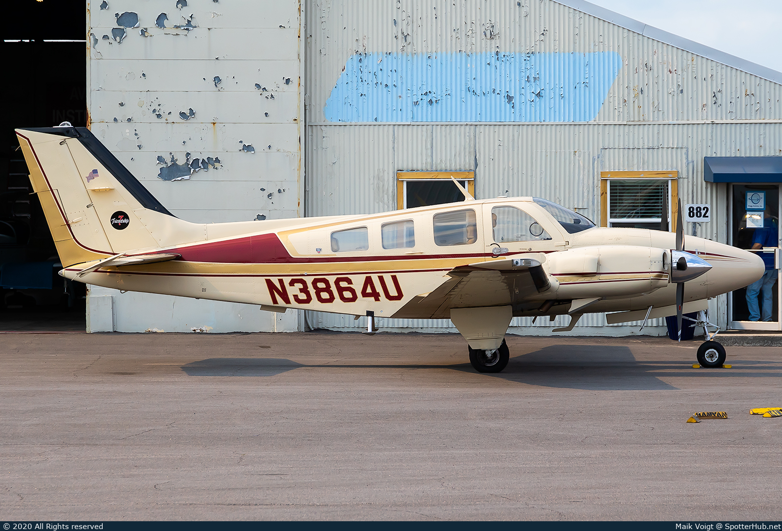 Photo of N3864U - Beechcraft 58P Pressurized Baron operated by Private