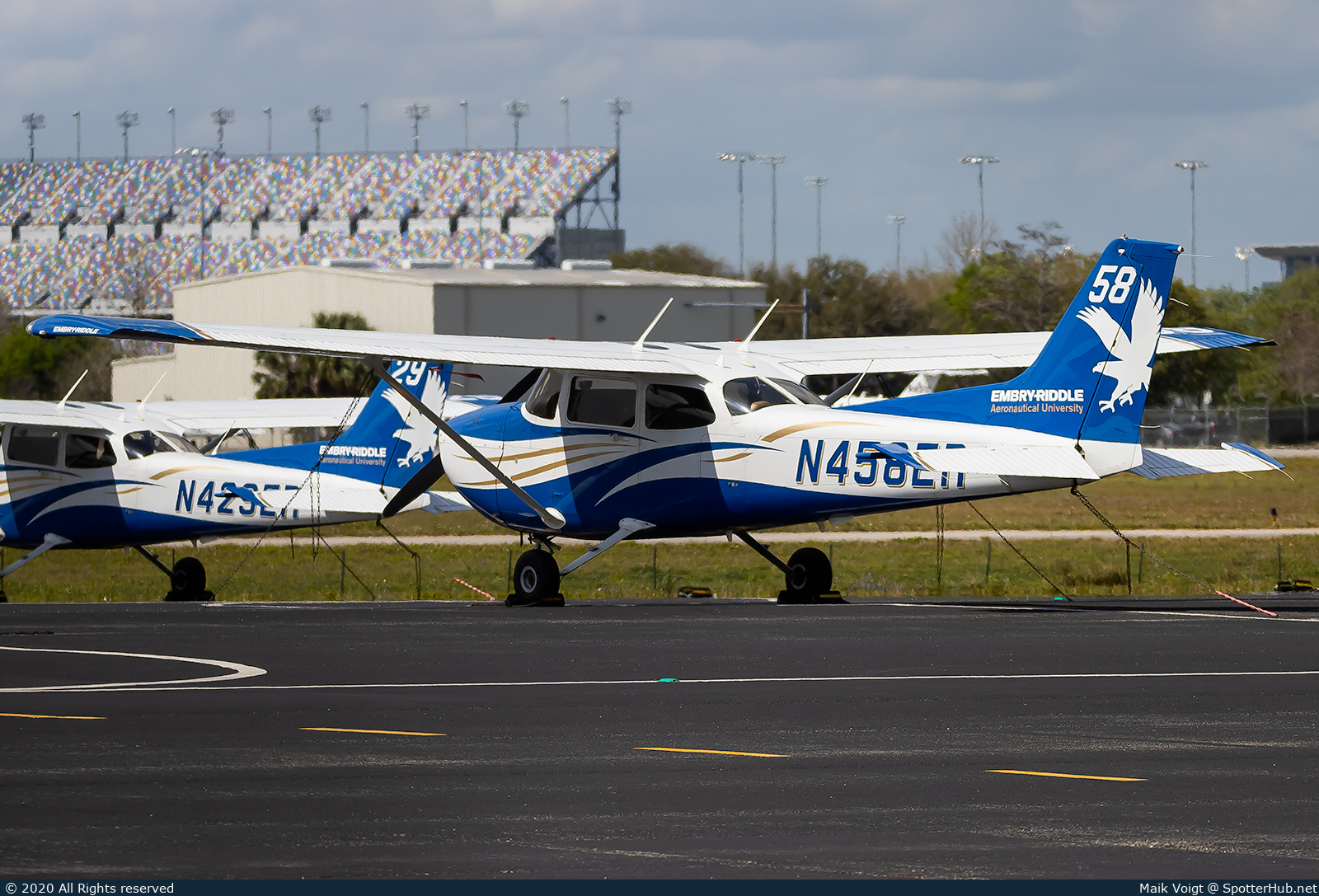 Photo of N458ER - Cessna 172S Skyhawk SP operated by Embry-Riddle Aeronautical University