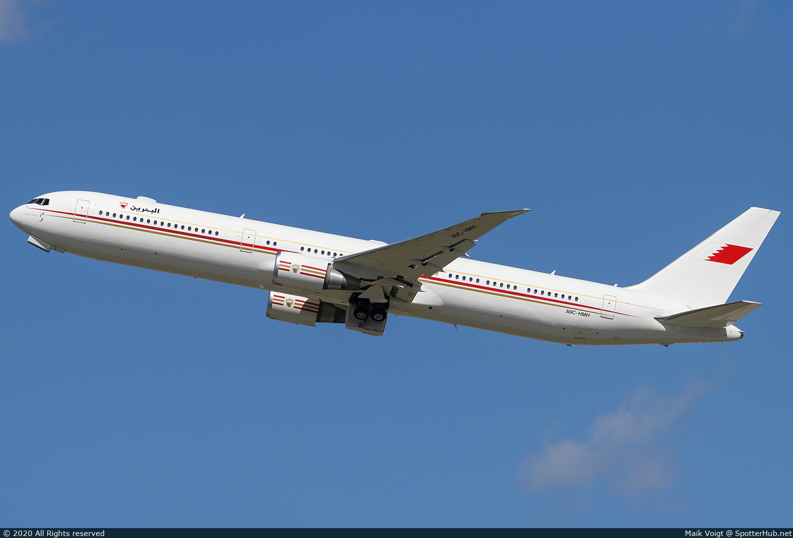 Photo of A9C-HMH - Boeing 767-4FS(ER) operated by Bahrain Royal Flight