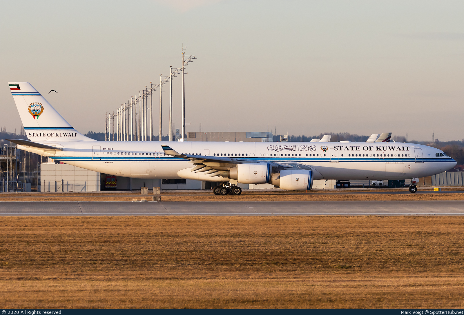 Photo of 9K-GBA - Airbus A340-541 operated by Government of Kuwait