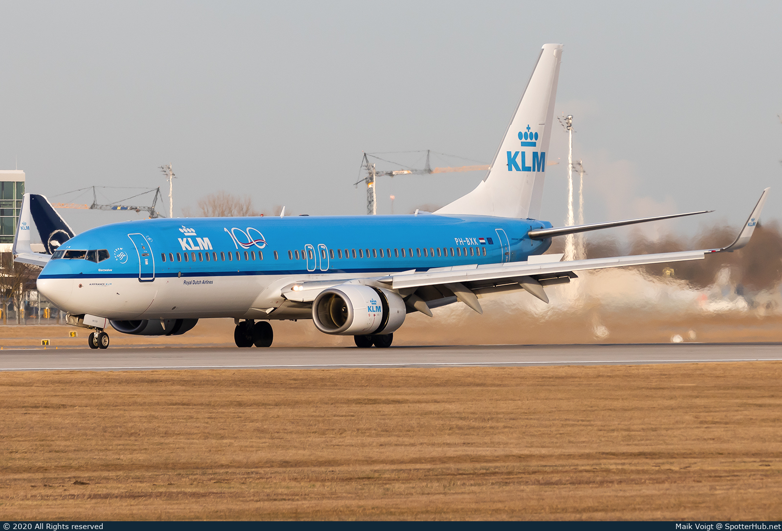 Photo of PH-BXK - Boeing 737-8K2 operated by KLM Royal Dutch Airlines