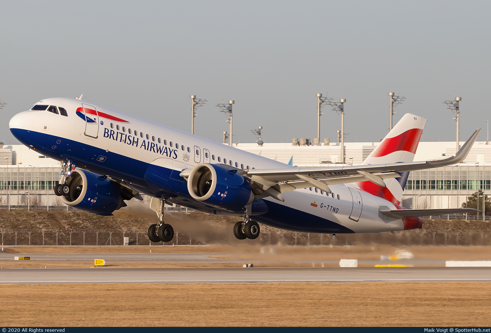 Photo of G-TTND - Airbus A320-251N operated by British Airways