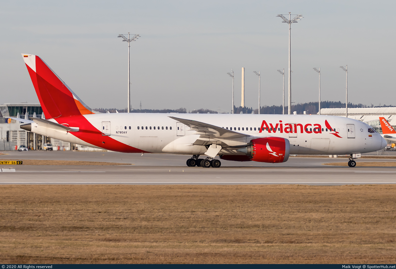 Photo of N780AV - Boeing 787-8 Dreamliner operated by Avianca