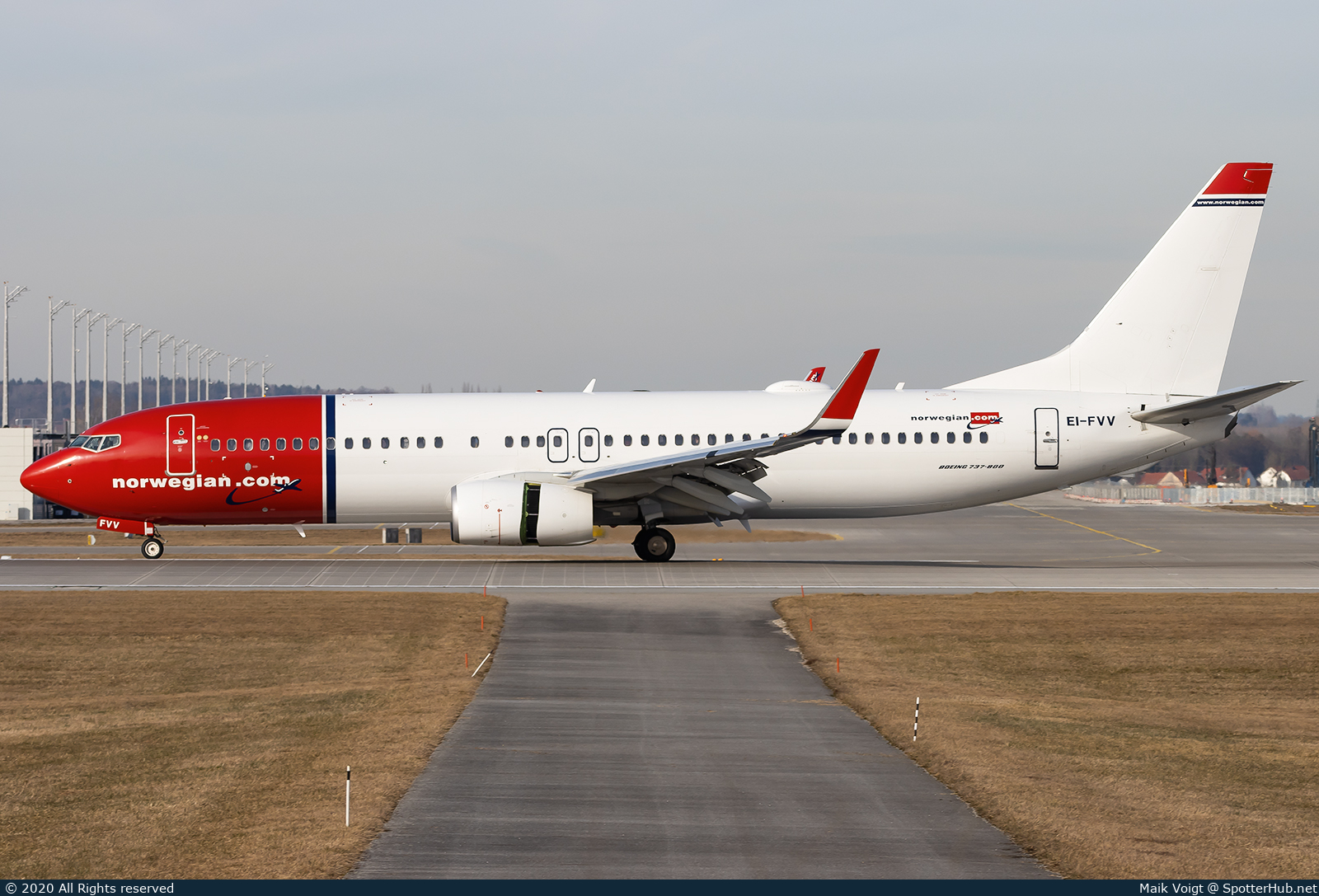 Photo of EI-FVV - Boeing 737-8JP operated by Norwegian Air International