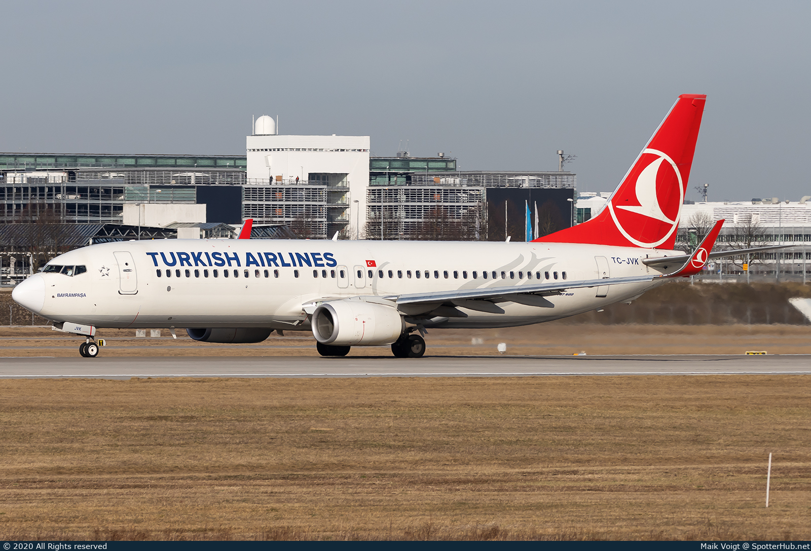 Photo of TC-JVK - Boeing 737-8F2 operated by Turkish Airlines