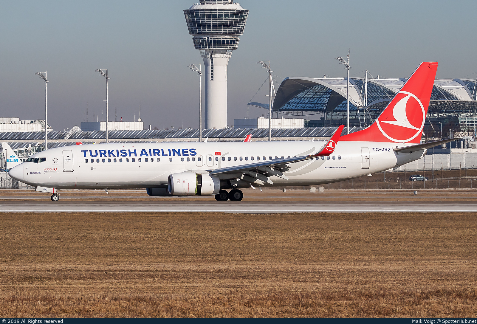 Photo of TC-JVZ - Boeing 737-8F2 operated by Turkish Airlines