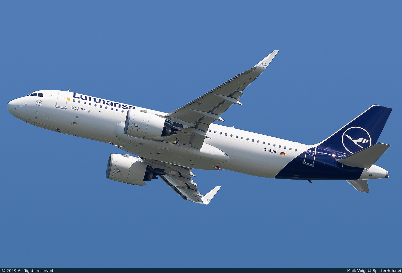 Photo of D-AINP - Airbus A320-271N operated by Lufthansa