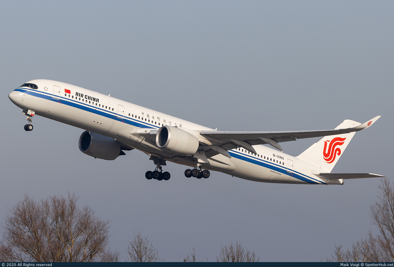 Photo of B-1080 - Airbus A350-941 operated by Air China