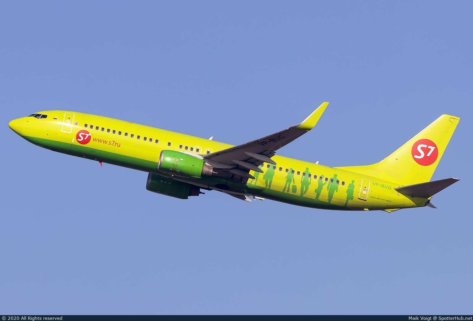 Photo of VP-BUG - Boeing 737-86J operated by S7 Airlines
