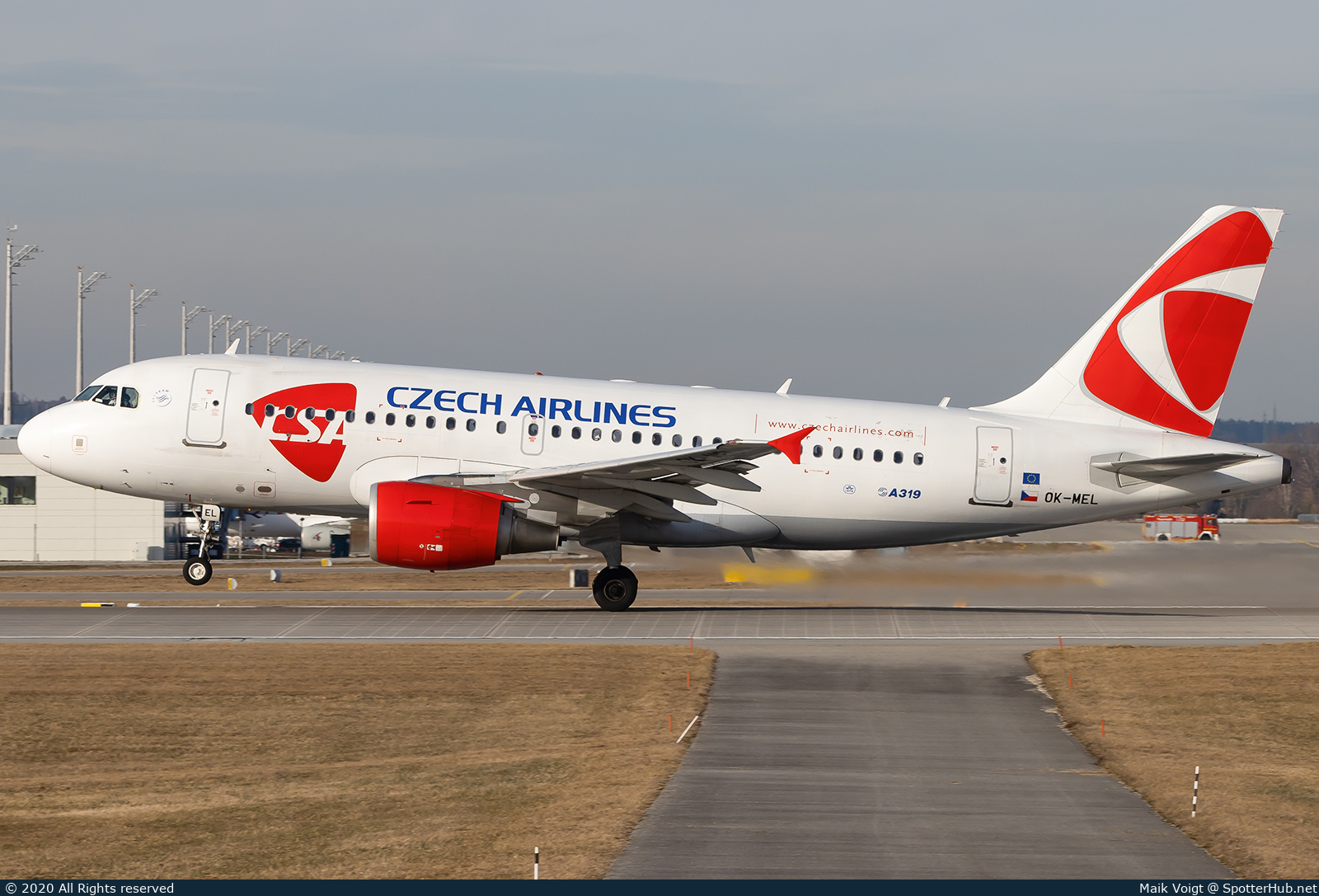 Photo of OK-MEL - Airbus A319-112 operated by CSA Czech Airlines
