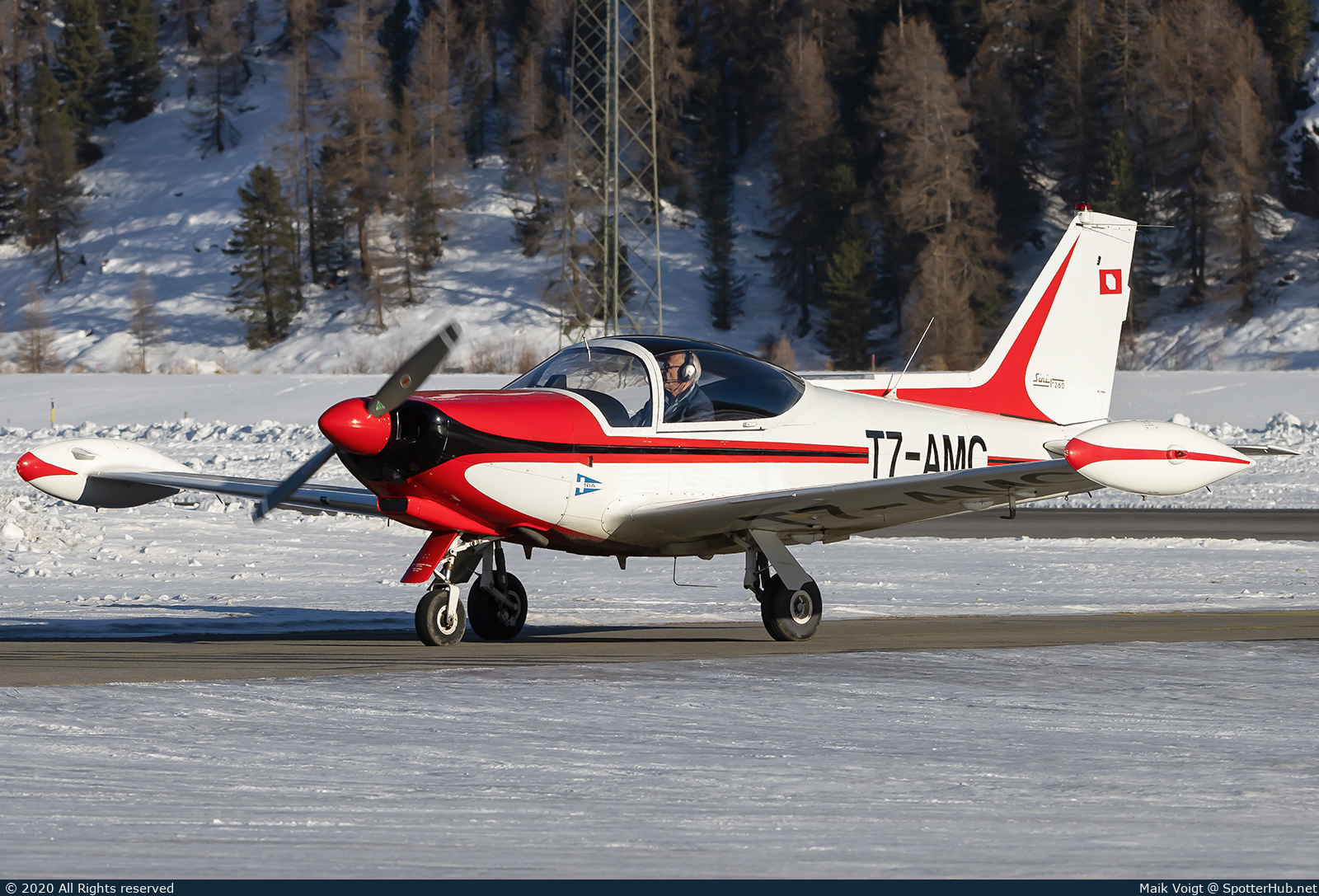 Photo of T7-AMC - SIAI-Marchetti SF.260 operated by Private