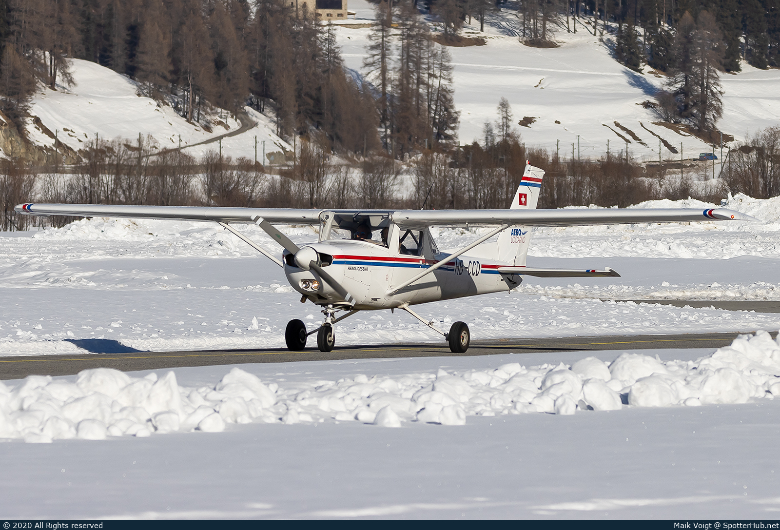 Photo of HB-CCD - Reims-Cessna F152 II operated by Aero Locarno