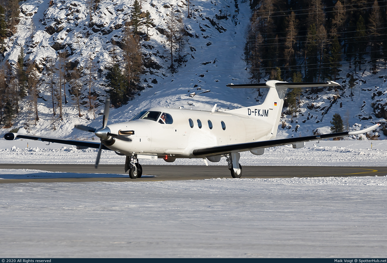 Photo of D-FKJM - Pilatus PC-12 NG operated by Private