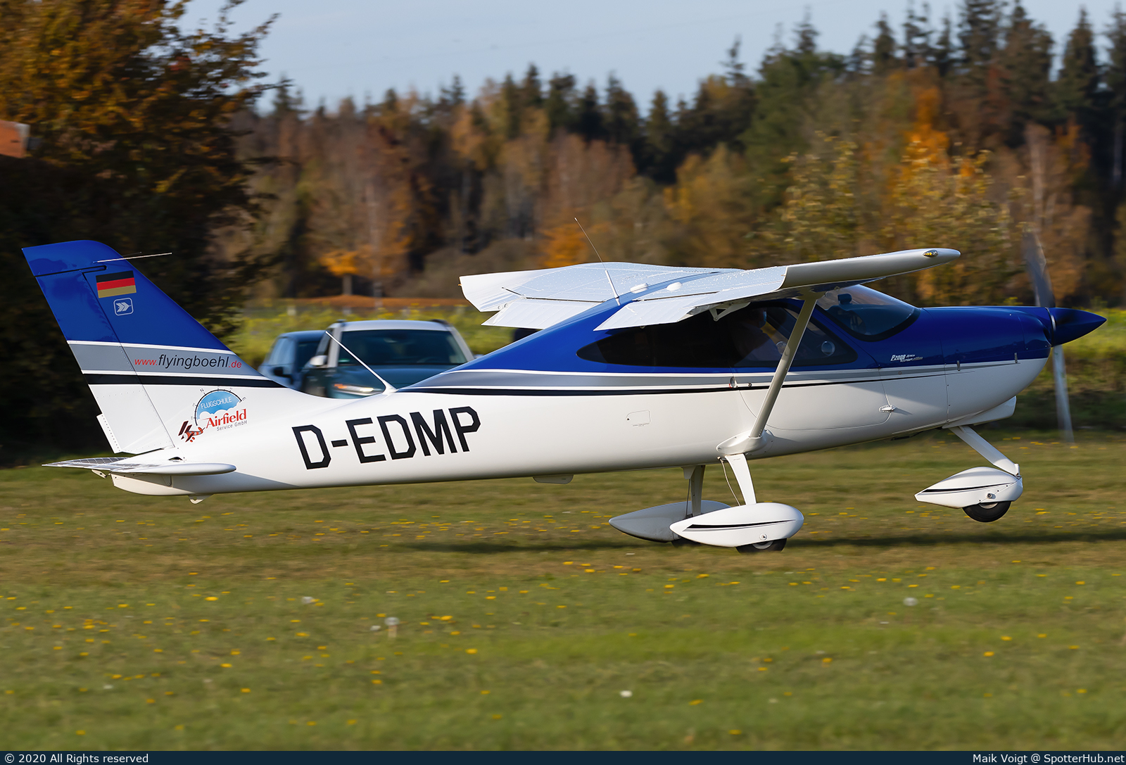 Photo of D-EDMP - Tecnam P2008JC Mk.II operated by Flugschule Airfield Service