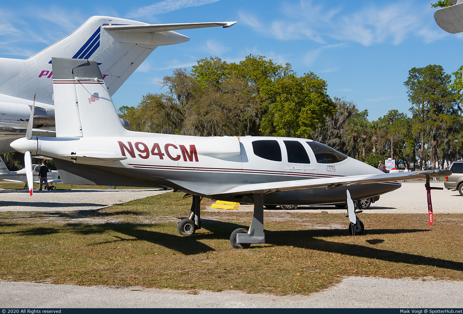Photo of N94CM - Cirrus VK-30 operated by Florida Air Museum