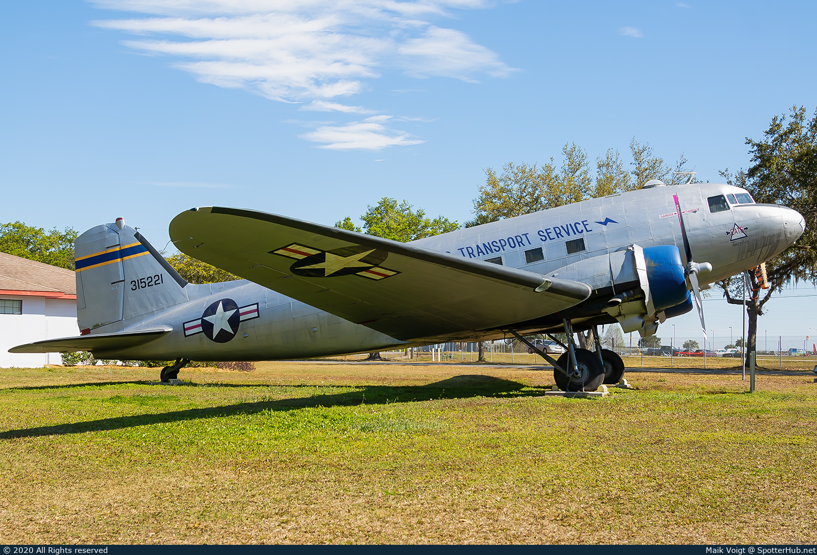 Photo of N839M - Douglas VC-47A Skytrain operated by Florida Air Museum