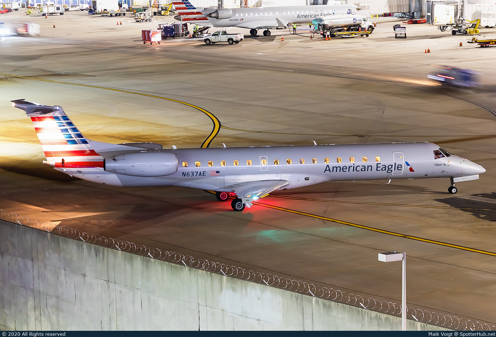 Photo of N637AE - Embraer ERJ-145LR operated by American Eagle (opb Piedmont Airlines)