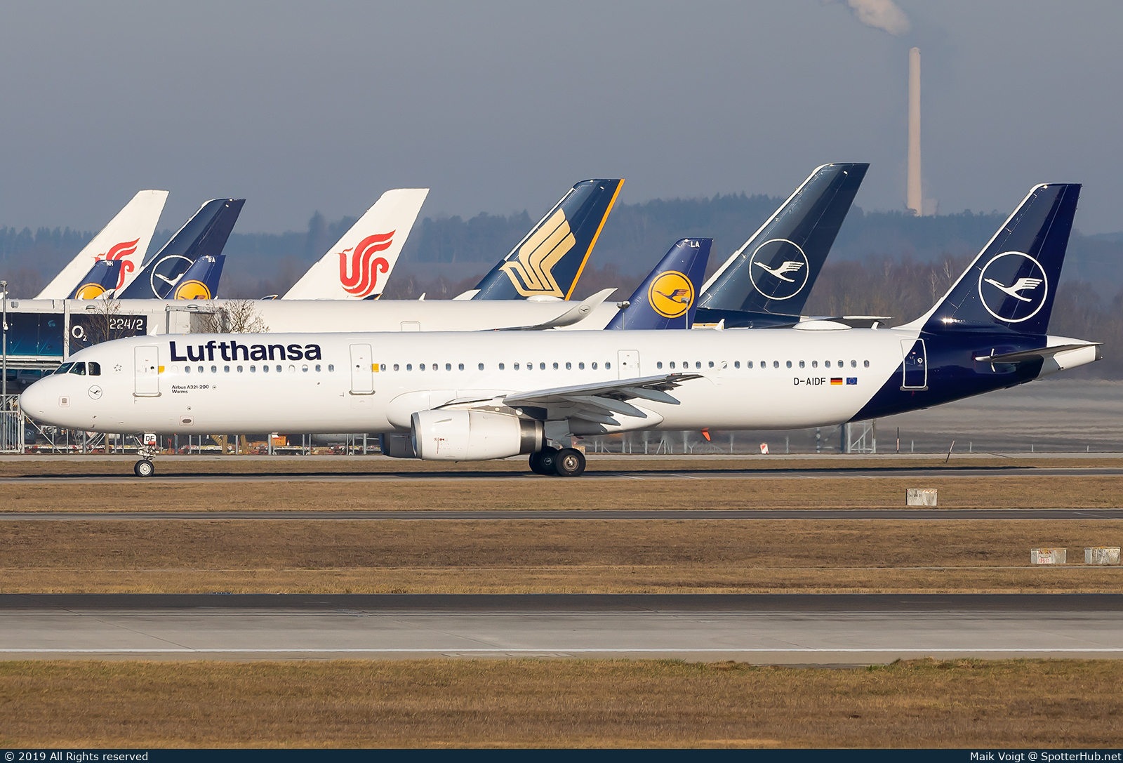 Photo of D-AIDF - Airbus A321-231 operated by Lufthansa