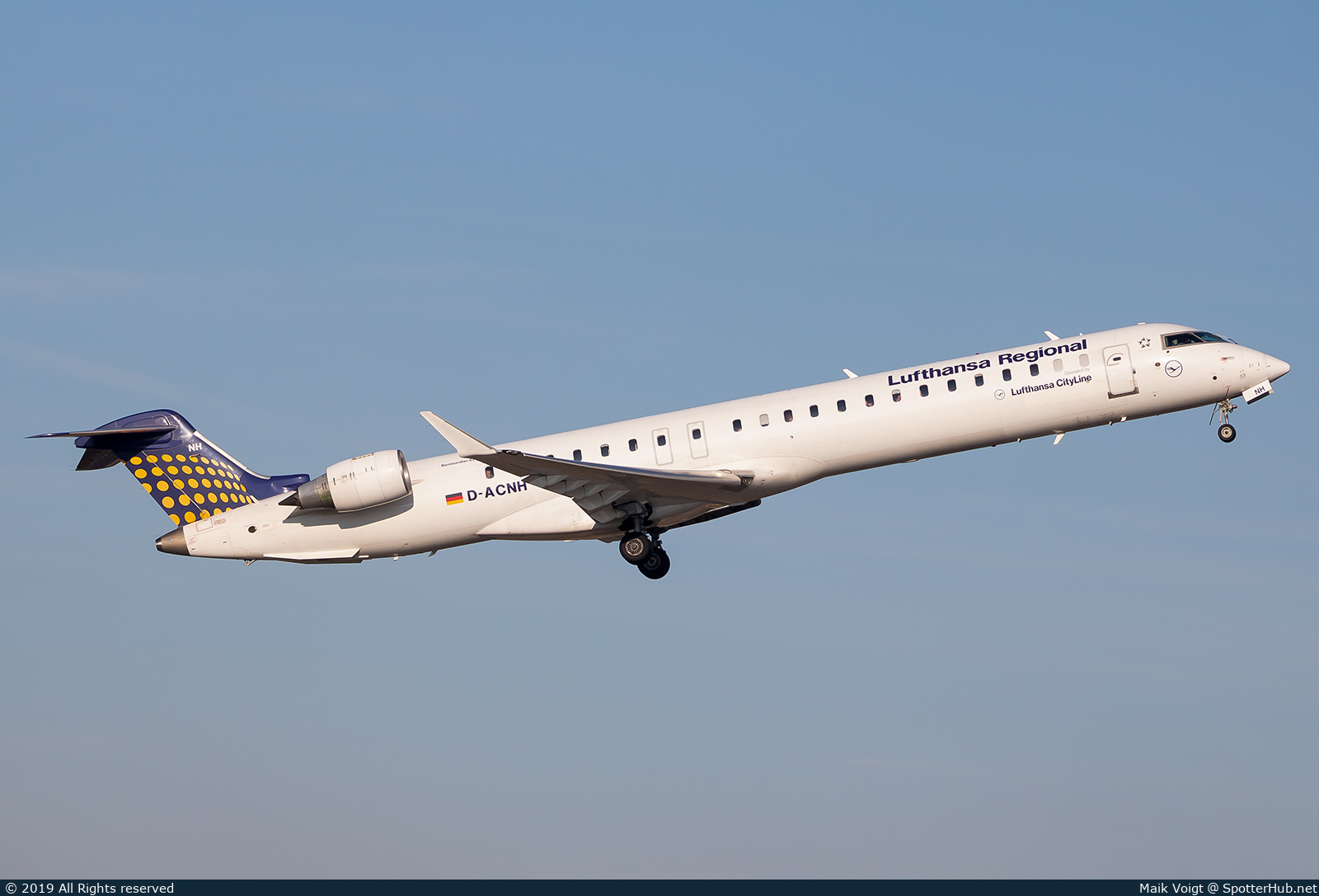 Photo of D-ACNH - Bombardier CRJ-900LR operated by Lufthansa CityLine