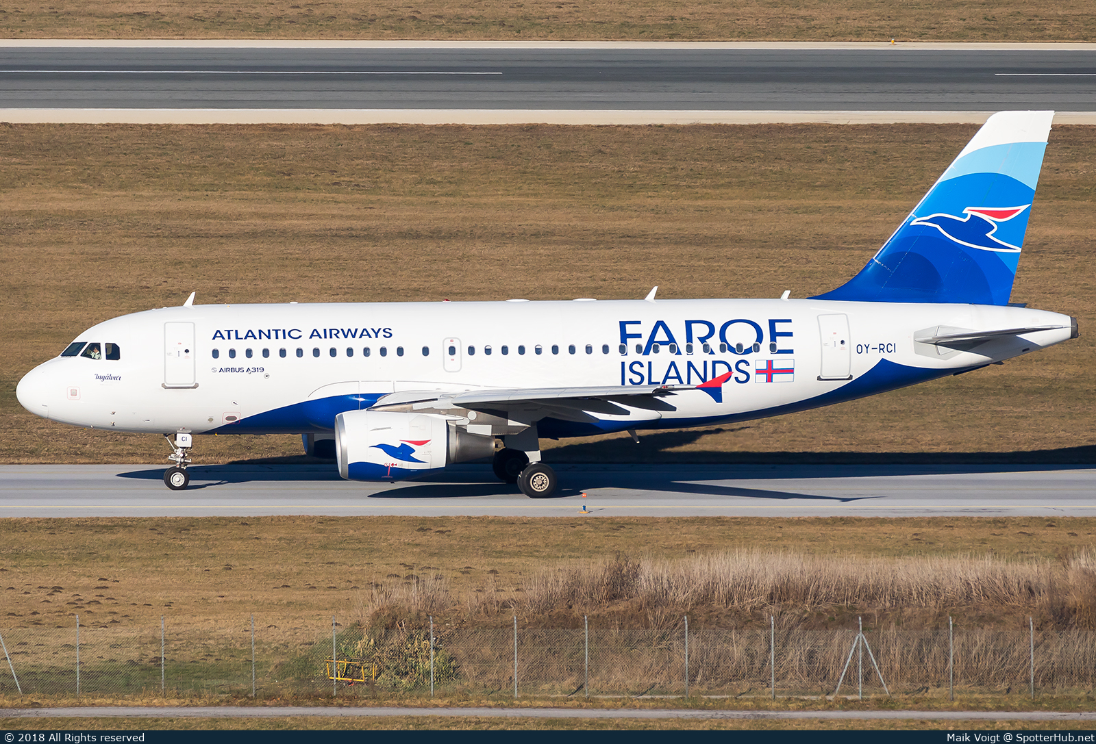 Photo of OY-RCI - Airbus A319-112 operated by Atlantic Airways