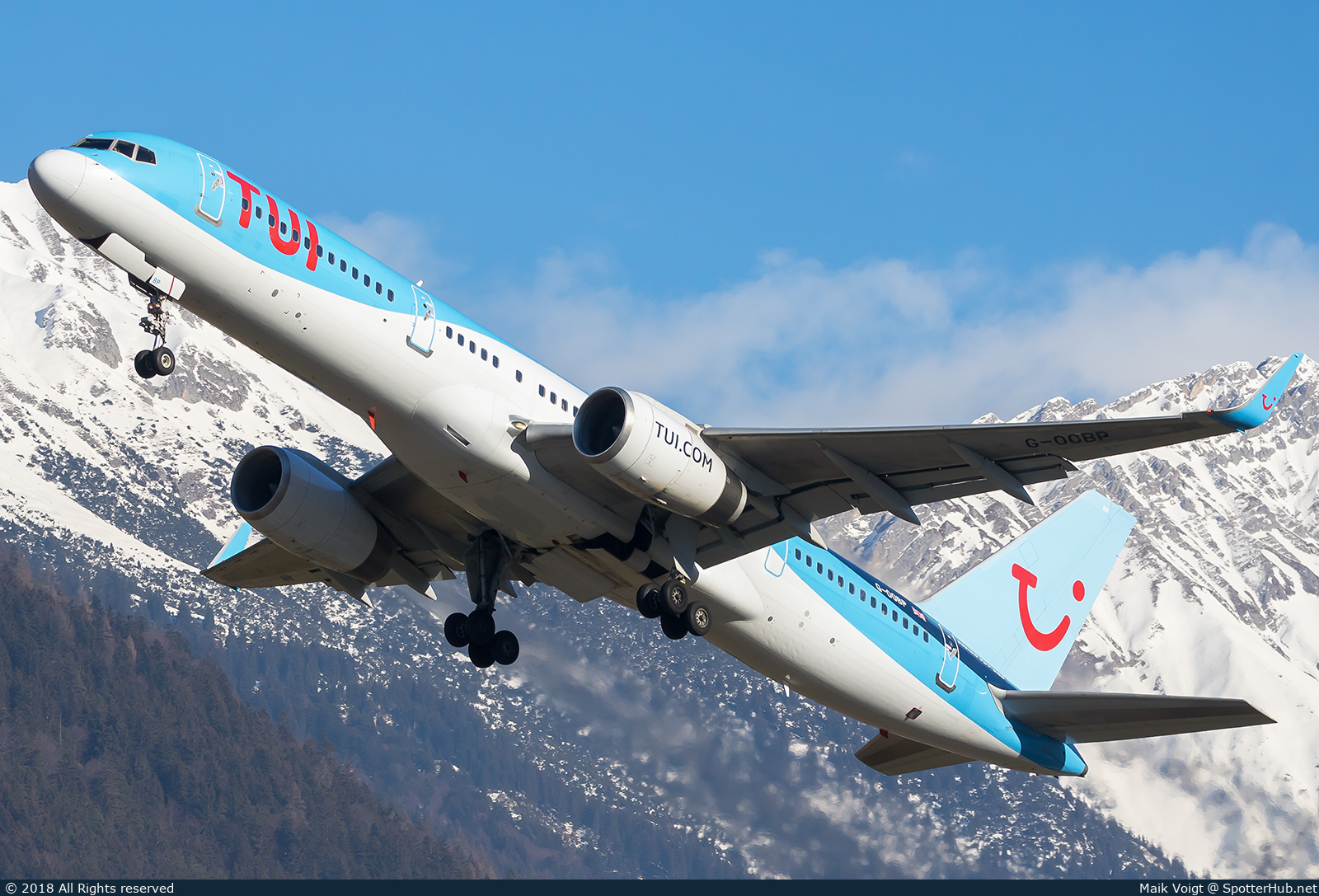 Photo of G-OOBP - Boeing 757-2G5 operated by TUI Airways