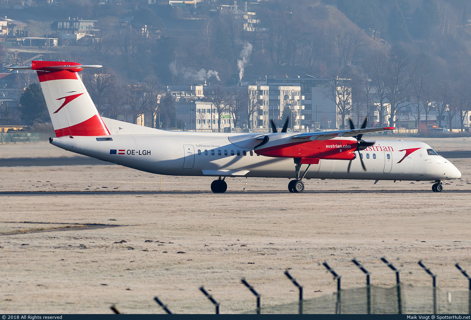 Photo of OE-LGH - Bombardier DHC-8-402 Dash 8 Q400 operated by Austrian Airlines