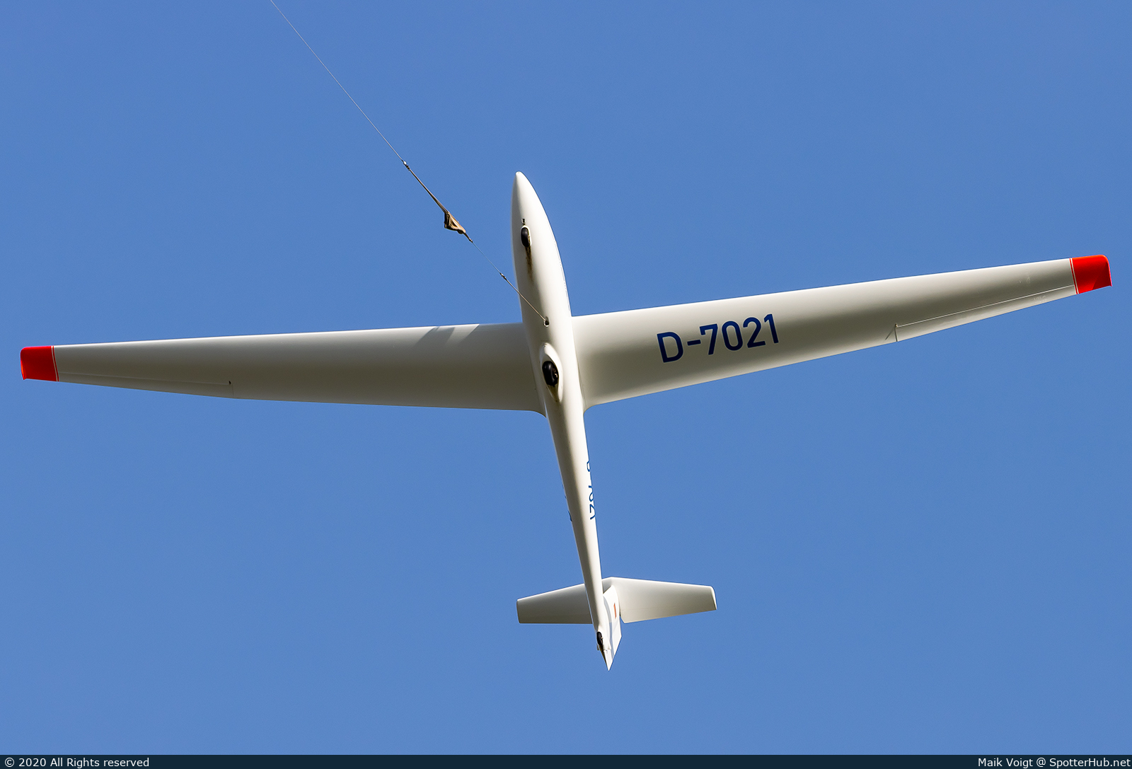 Photo of D-7021 - Schleicher ASK 21 operated by Luftsportverein Illertissen