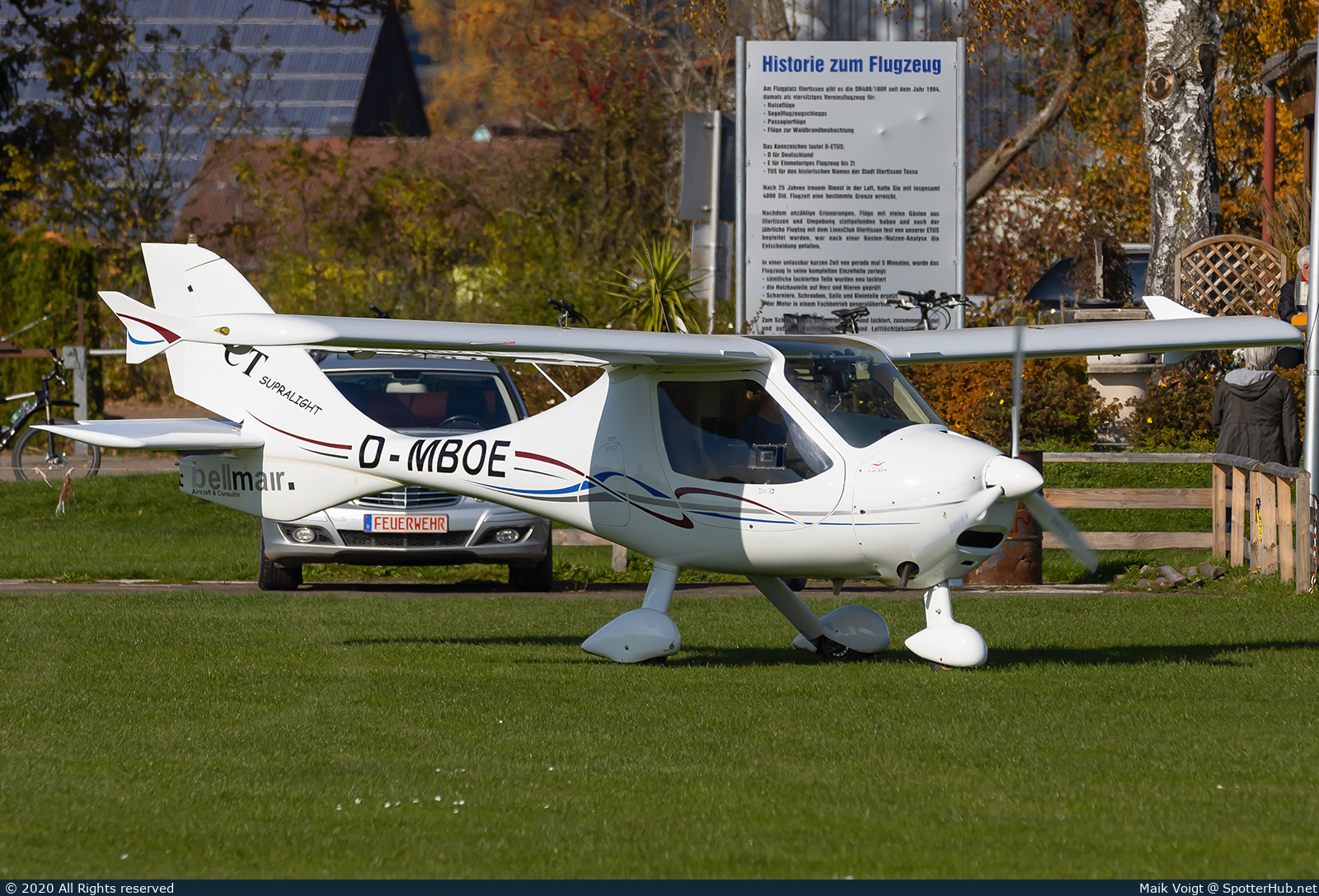 Photo of D-MBOE - Flight Design CT Supralight operated by Luftsportverein Illertissen