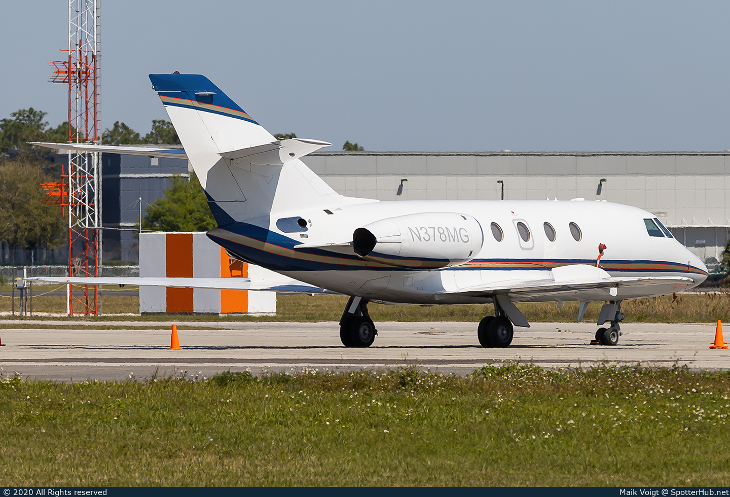 Photo of N378MG - Dassault Falcon 20-5B operated by Private
