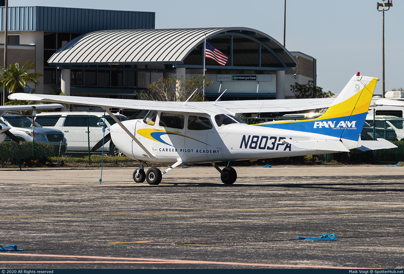 Photo of N803PA - Cessna 172S Skyhawk SP operated by Pan Am Flight Academy