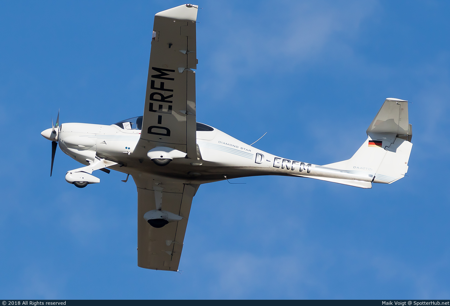 Photo of D-ERFM - Diamond DA40 Diamond Star TDI operated by Flugsportzentrum Tirol
