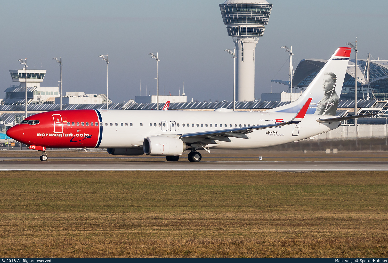 Photo of EI-FVS - Boeing 737-8JP operated by Norwegian Air International