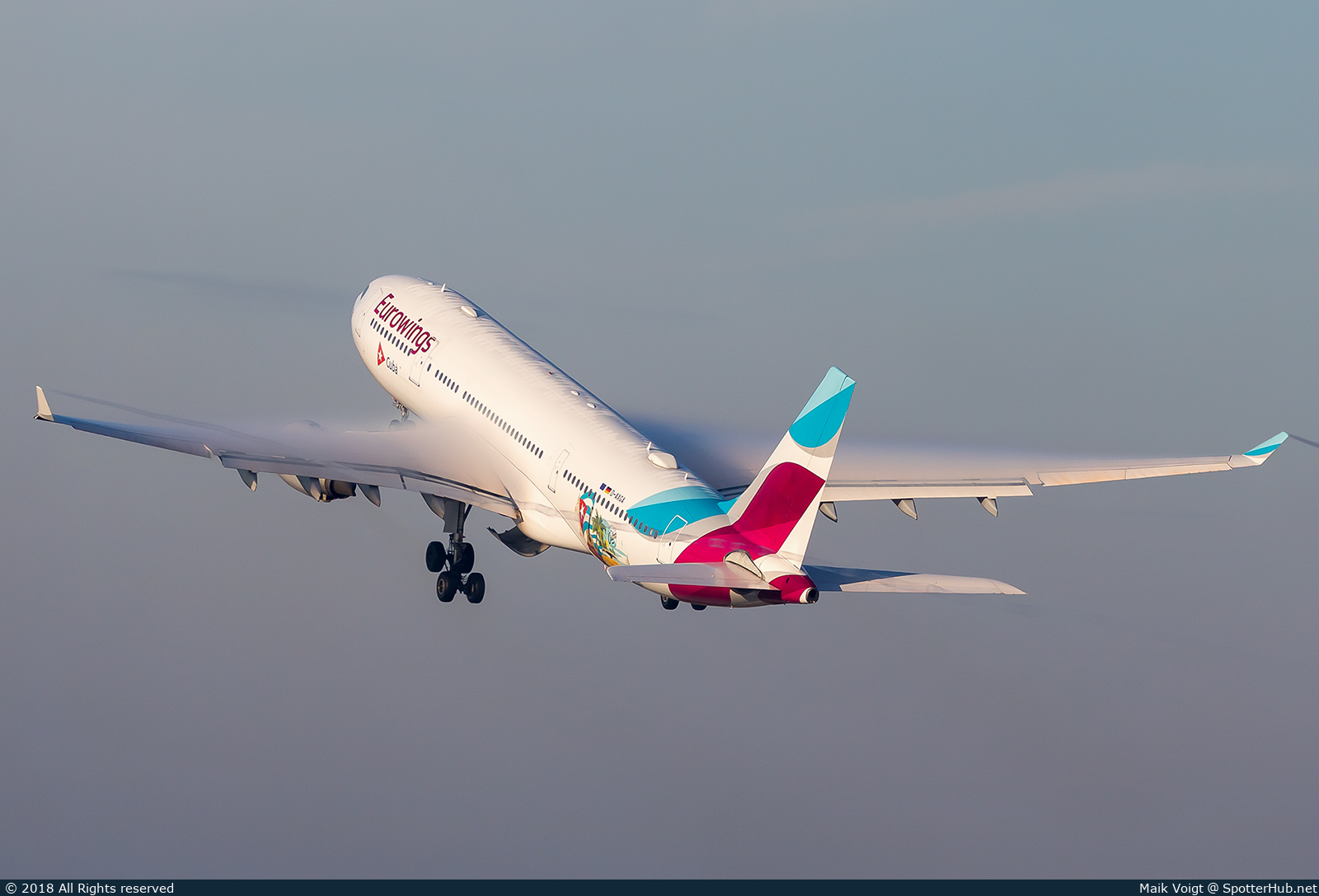 Photo of D-AXGA - Airbus A330-203 operated by Eurowings (opb SunExpress Germany)