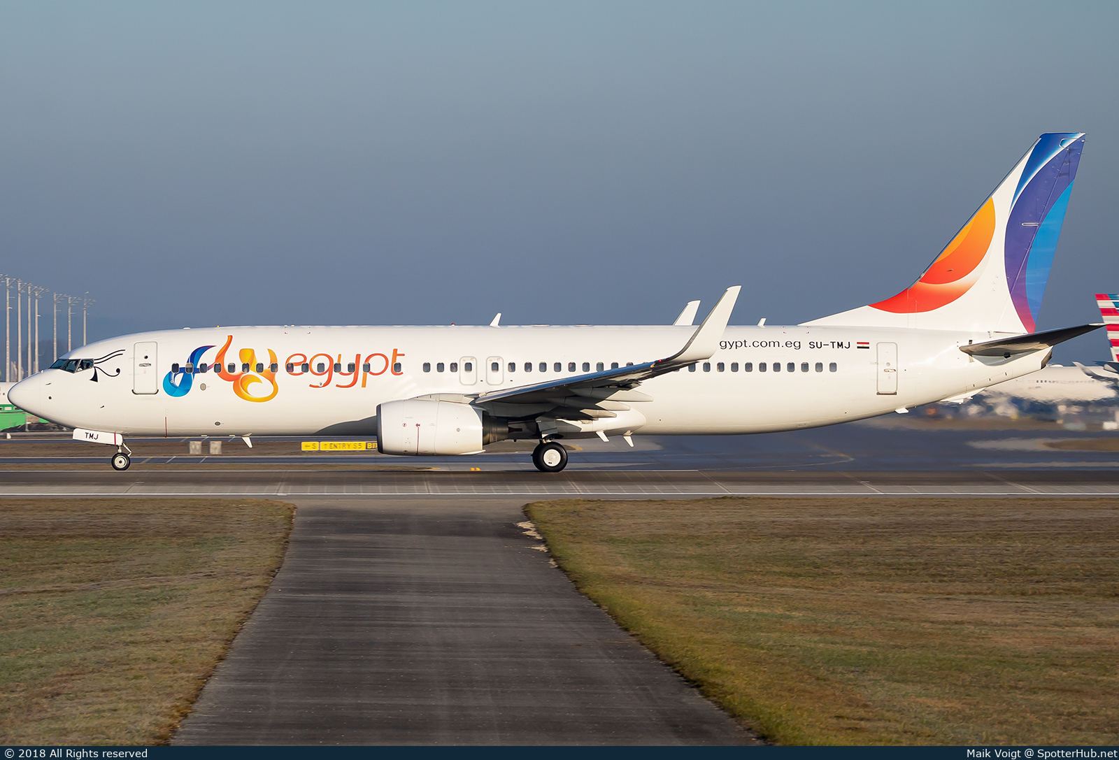 Photo of SU-TMJ - Boeing 737-82R operated by FlyEgypt