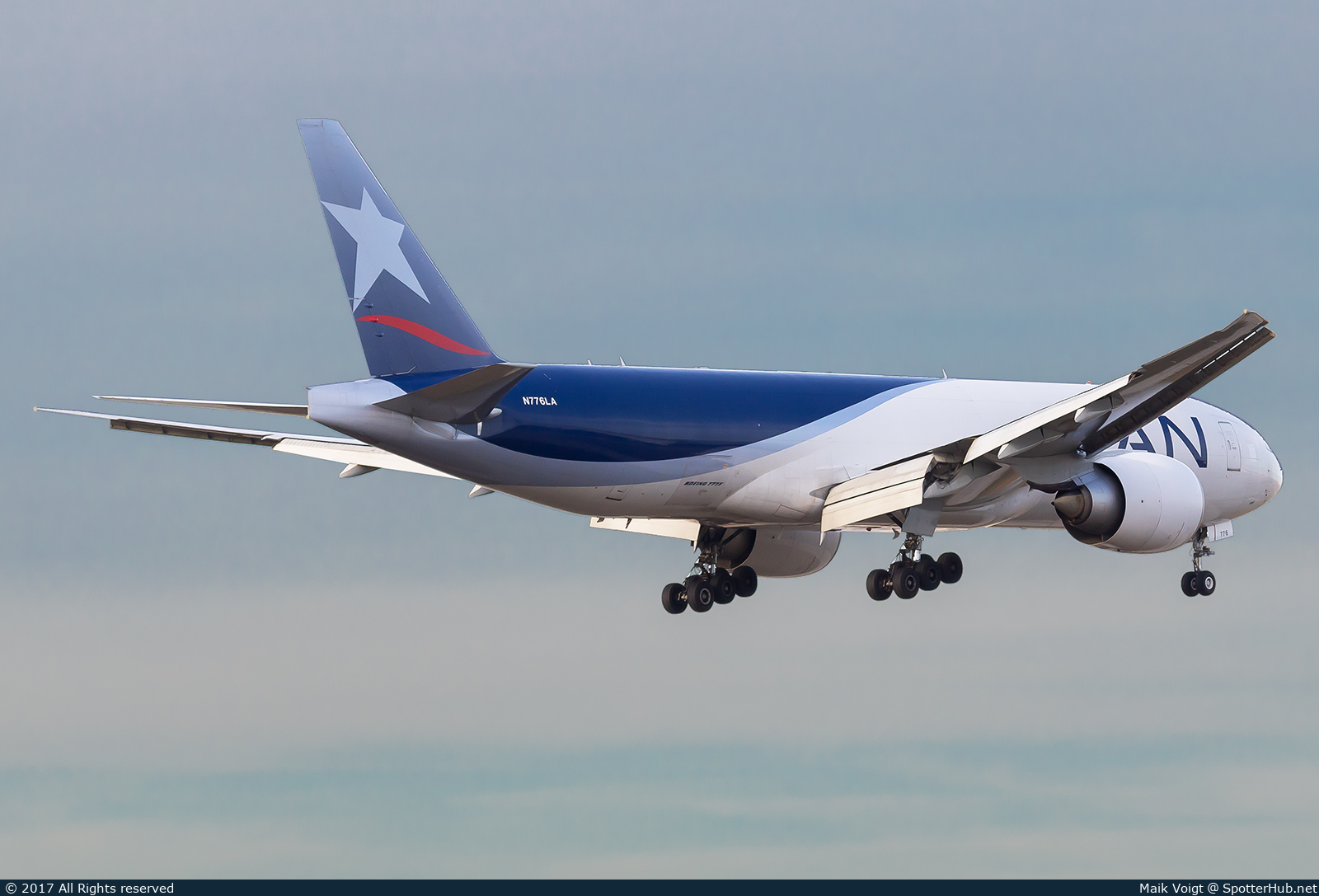 Photo of N776LA - Boeing 777-F16 operated by LAN Cargo