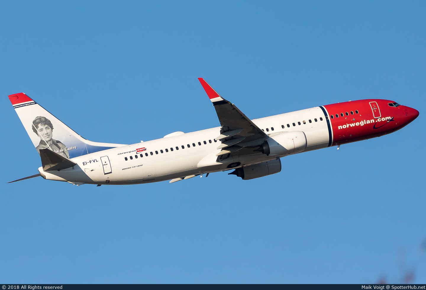 Photo of EI-FVL - Boeing 737-8JP operated by Norwegian Air International