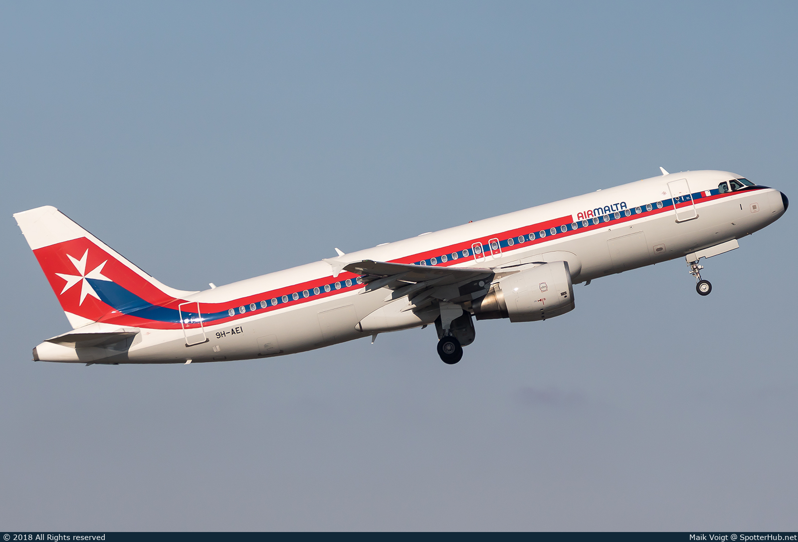 Photo of 9H-AEI - Airbus A320-214 operated by Air Malta