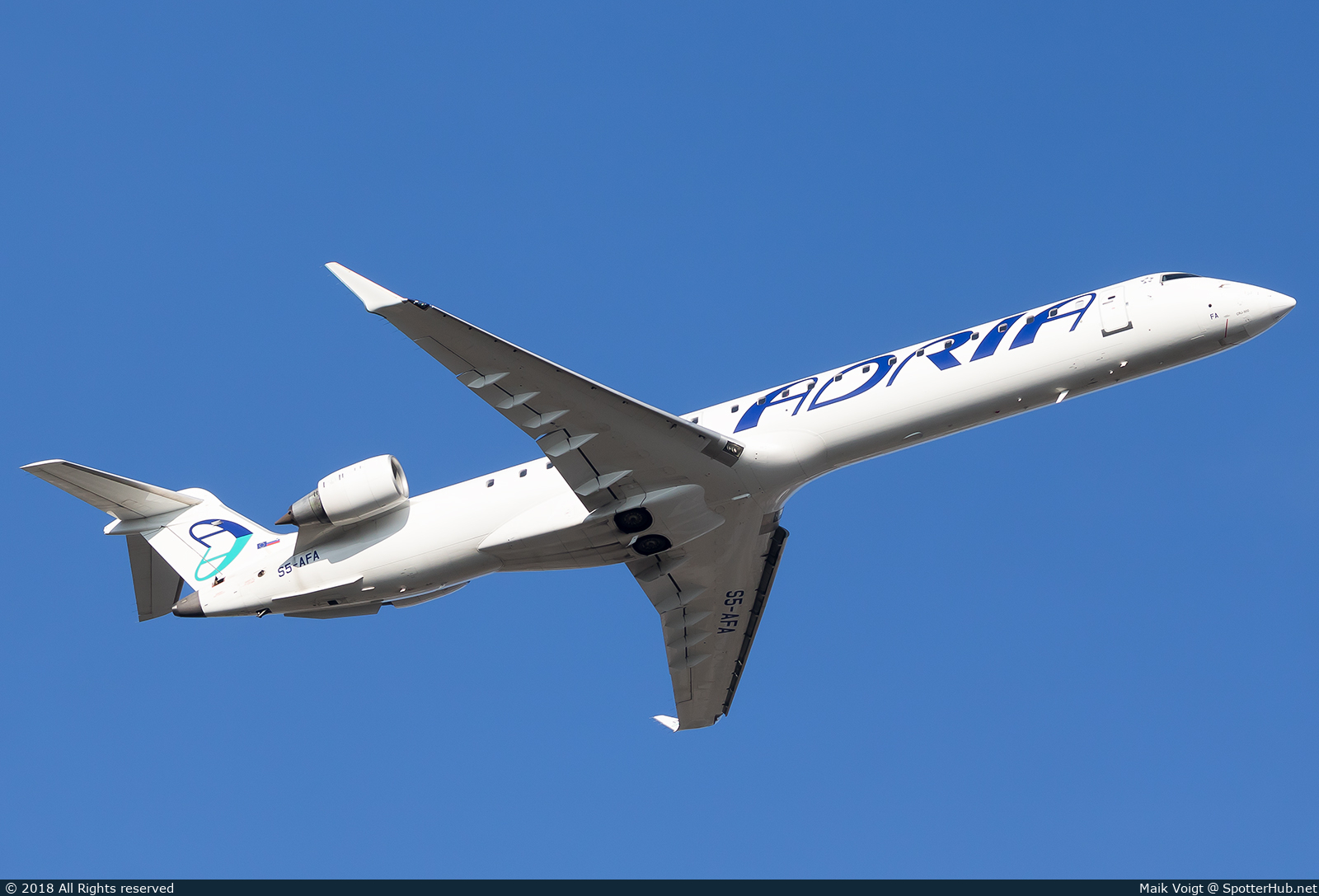 Photo of S5-AFA - Bombardier CRJ-900LR operated by Adria Airways