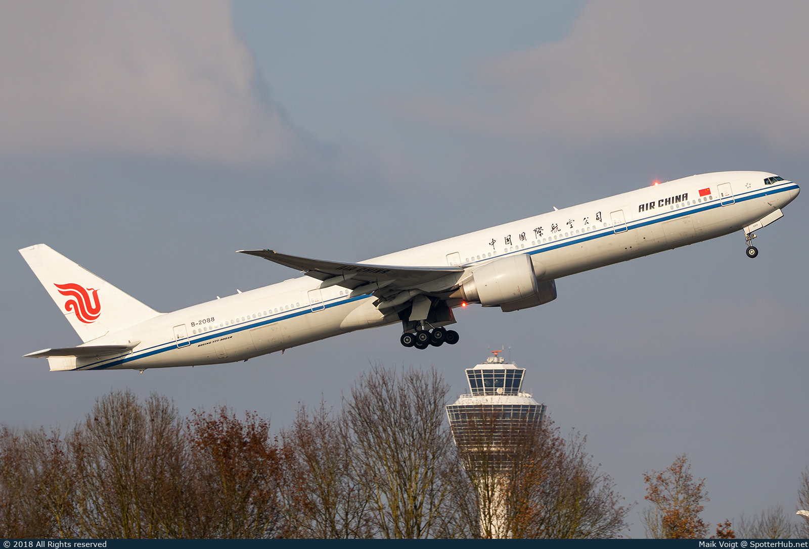 Photo of B-2088 - Boeing 777-39L(ER) operated by Air China