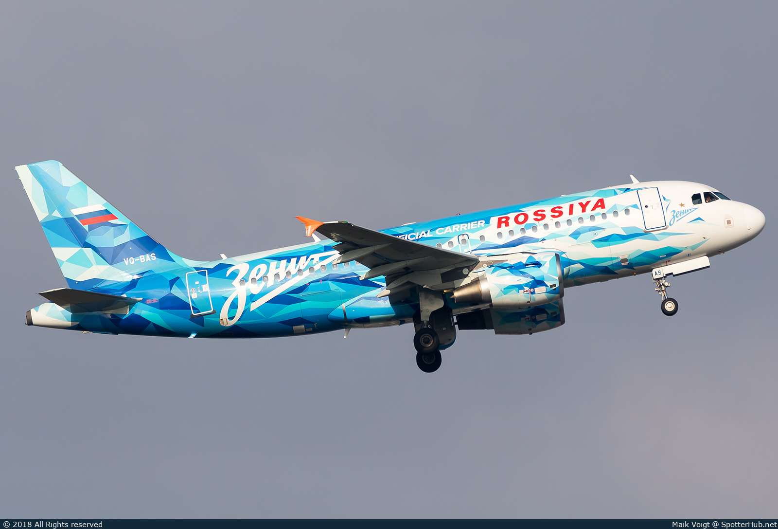 Photo of VQ-BAS - Airbus A319-111 operated by Rossiya Airlines