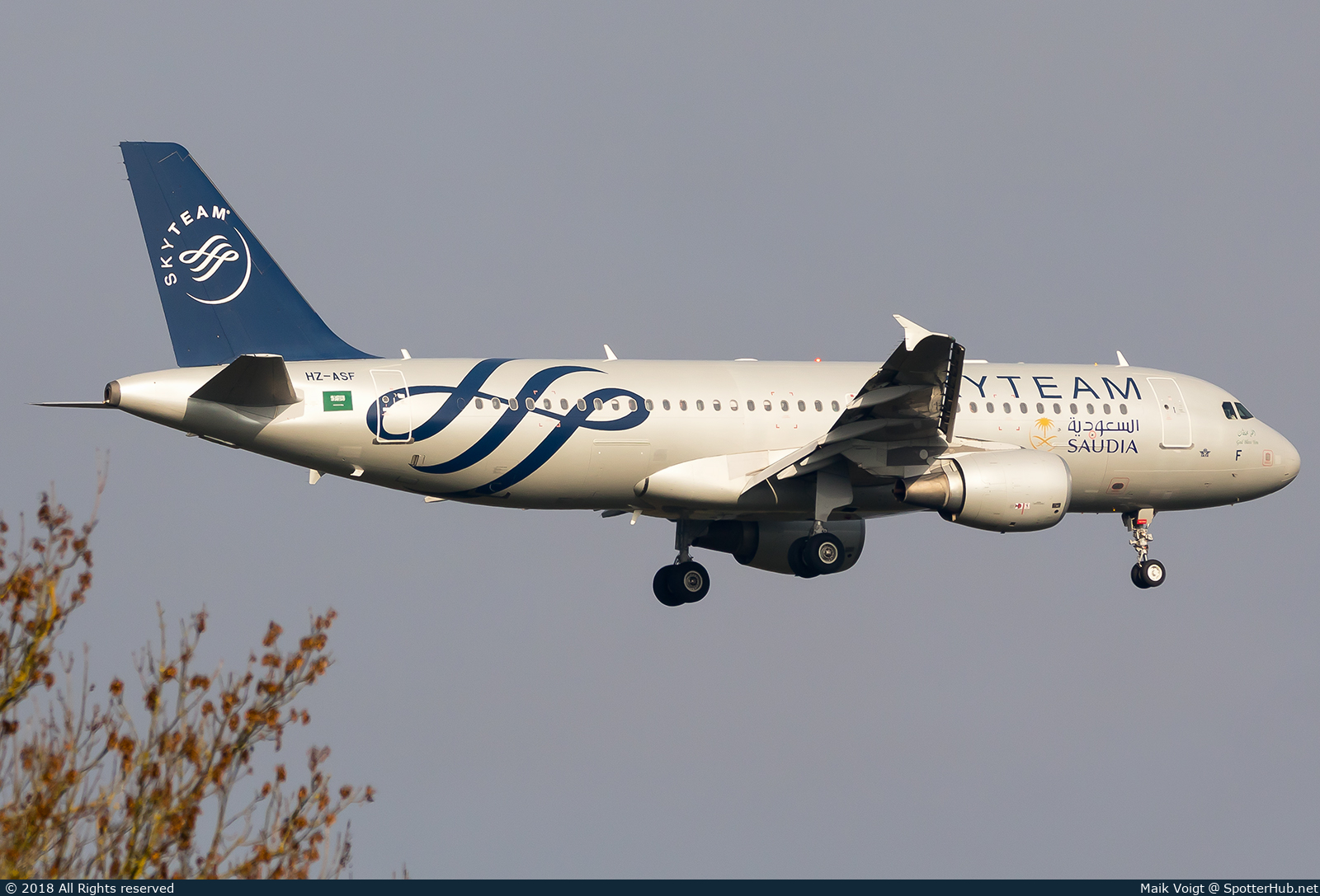 Photo of HZ-ASF - Airbus A320-214 operated by Saudia