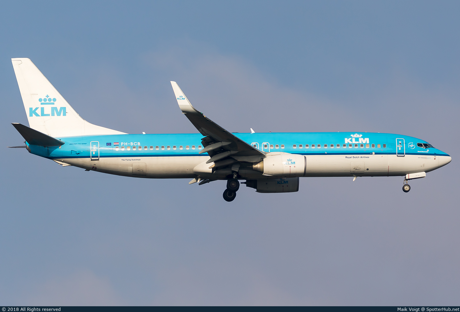Photo of PH-BCB - Boeing 737-8K2 operated by KLM Royal Dutch Airlines
