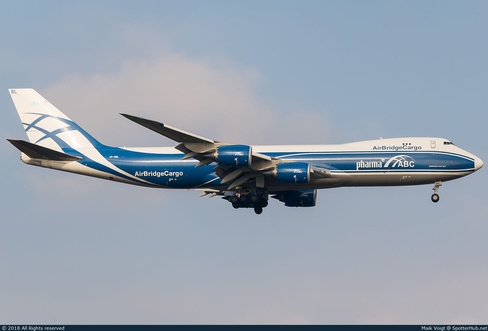 Photo of VP-BBL - Boeing 747-83QF operated by AirBridgeCargo Airlines