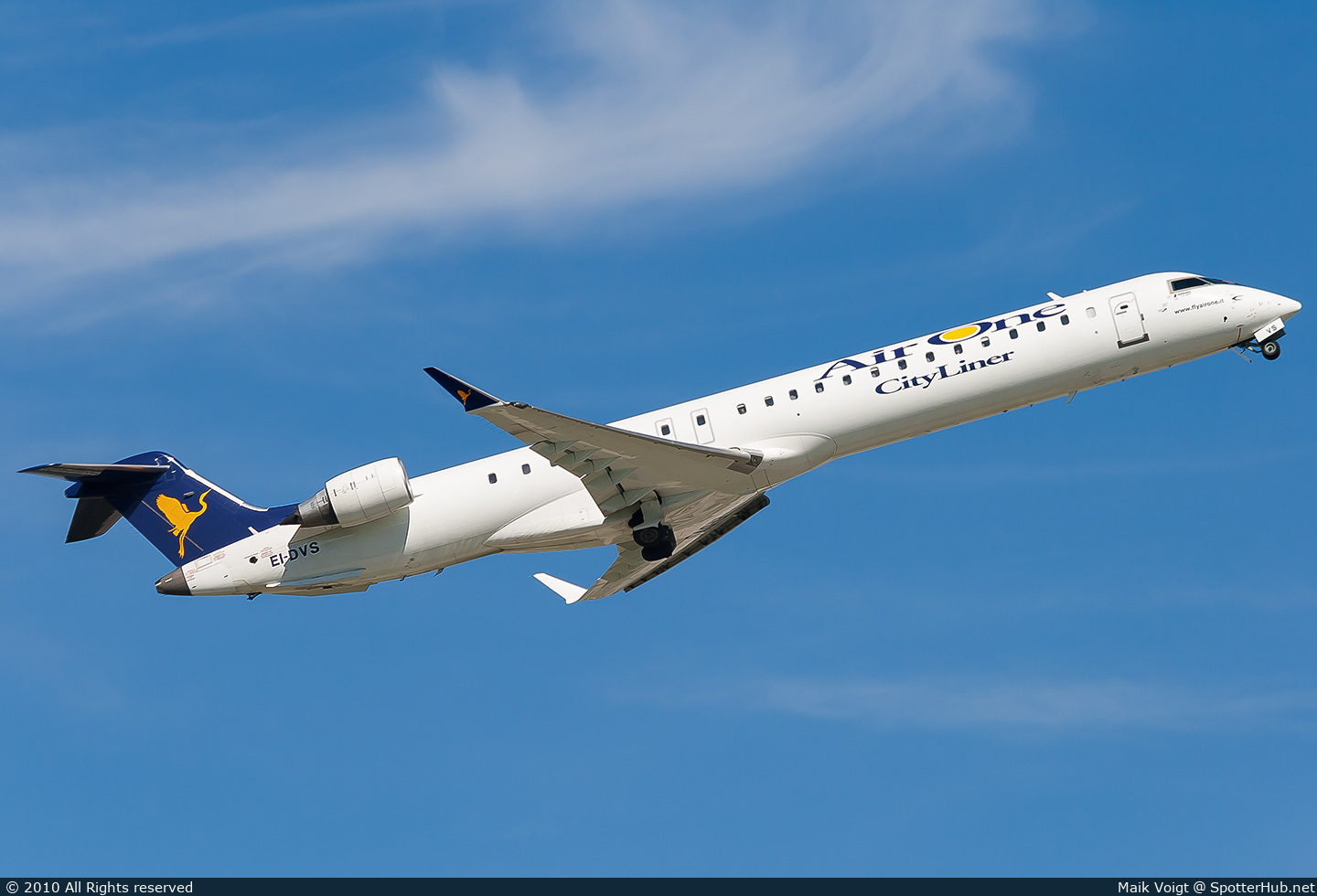 Photo of EI-DVS - Bombardier CRJ-900ER operated by Air One CityLiner