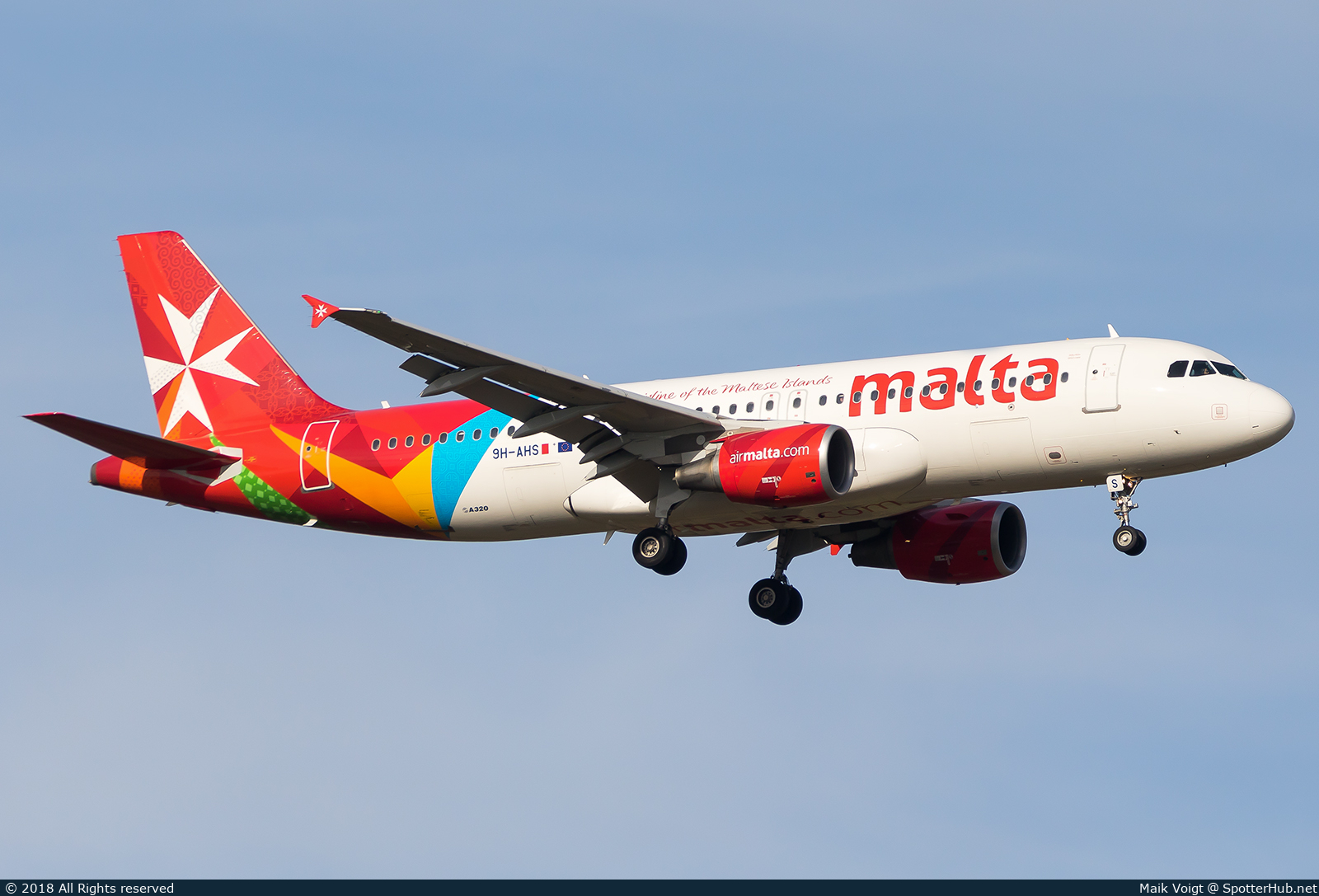 Photo of 9H-AHS - Airbus A320-214 operated by Air Malta
