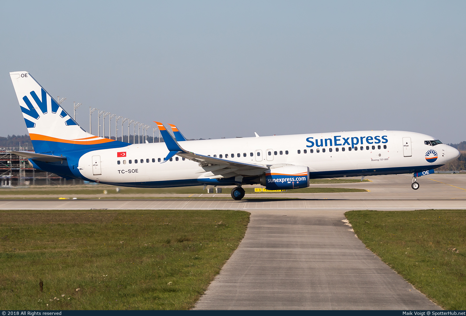 Photo of TC-SOE - Boeing 737-8HC operated by SunExpress