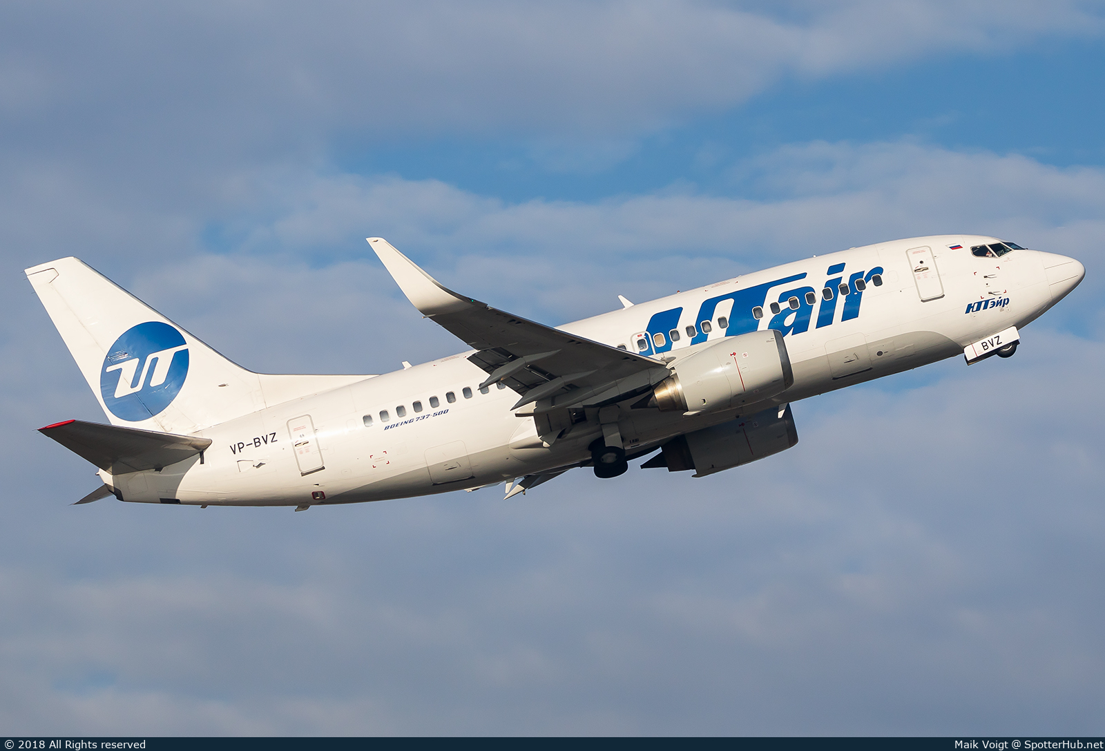 Photo of VP-BVZ - Boeing 737-524 operated by Utair
